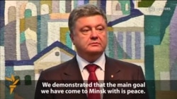 Poroshenko, Putin Discuss Peace Proposals For Ukraine Poroshenko, Putin Discuss Peace Proposals For Ukraine