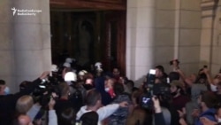 Protesters Against Renewed COVID-19 Restrictions Invade Serbian Parliament Protesters Against Renewed COVID-19 Restrictions Invade Serbian Parliament
