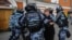 Задержание участника митинга 10 августа 2019 года в Москве.