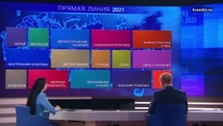 Начало Прямой Линии с Путиным Начало Прямой Линии с Путиным