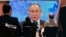 Владимир Путин во время пресс-конференции 17 декабря 2020 г.