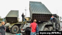 «Град» на набережной Ялты, 26 октября 2019 год