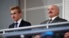 Александр Лукашенко и его сын Николай