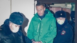 Detained Navalny Slams 'Lawlessness,' Calls For Protests Detained Navalny Slams 'Lawlessness,' Calls For Protests