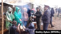 Лагерь в Цаговском лесу, 18 апреля 2012