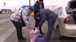 Товарна блокада – ситуація на адмінкордоні з Кримом (відео) Товарна блокада – ситуація на адмінкордоні з Кримом (відео)