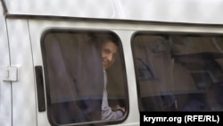 Один из фигурантов второго бахчисарайского «дела Хизб ут-Тахрир» координатор «Крымской солидарности» Сервер Мустафаев, июнь 2019 год
