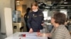 Court bailiffs visited the offices of RFE/RL's Moscow bureau and Current Time on May 25, photographing computers and other editorial equipment they've threatened to seize over unpaid fines imposed under the "foreign agents" law.