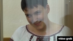 Надежда Савченко в суде. 22 сентября