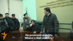 Kazakhs Protest Currency Devaluation