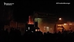Amateur Video Said To Show Attack On Iran Police Station Amateur Video Said To Show Attack On Iran Police Station