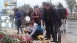 Жители Волгограда поминают погибших Жители Волгограда поминают погибших