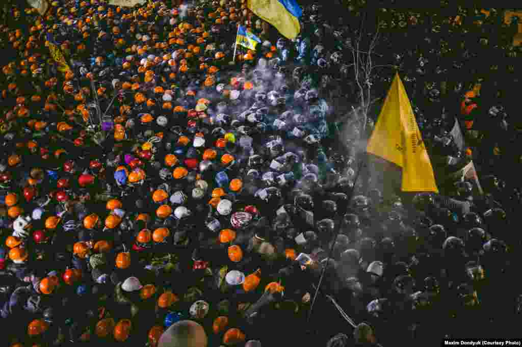 Противостояние на Майдане. 