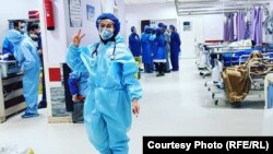 Najibeh Gholami is a young Afghan medic who is caring for COVID-19 patients in Iran’s second-largest city.