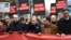 Владимир Кара-Мурза, Юлия Навальная и Илья Яшин на предыдущем марше оппозиции в Берлине