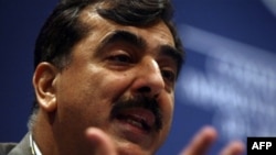 Pakistani Prime Minister Yousaf Raza Gilani