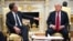 Встреча Дональда Трампа и генсека НАТО Марка Рютте в Белом доме, 14 июля 2025 года