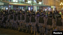 Акция протеста против объявленной мобилизации в Москве. 21 сентября 2022 года