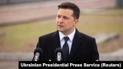 Ukrainian President Volodymyr Zelenskiy