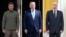 Владимир Зеленский, Дональд Трамп и Владимир Путин. Это комбинированная фотография - но встретятся ли три политика лицом к лицу?