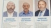 Избирательный плакат с тремя Борисами Вишневскими