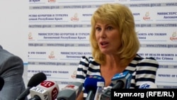 Министр курортов и туризма Крыма Елена Юрченко