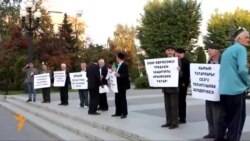 Казанда кырымтатарларны яклау пикеты Казанда кырымтатарларны яклау пикеты