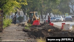 В ходе реконструкции улицы Льва Толстого в Севастополе срубили 256 деревьев и 222 кустарника