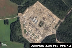 A Planet Labs image from August 13 shows the largest and westernmost of the four sectors at the site.