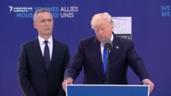 Trump Lectures NATO Allies On Defense Spending Trump Lectures NATO Allies On Defense Spending