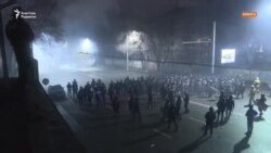 Разгон протестующих в Алматы Разгон протестующих в Алматы