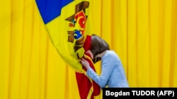 Майя Санду во время инаугурации, Кишинёв, 24 декабря 2020 года