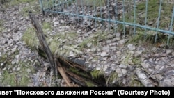 Землянка спецпереселенцев, найденная томскими поисковиками