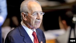 Israeli President Shimon Peres