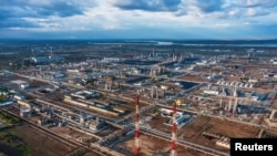 Полоишгоҳи ширкати "Лукойл" дар Волгоград.