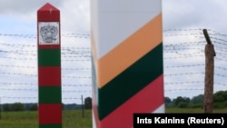 Граница между Литвой и Россией