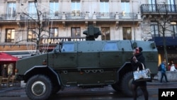 Брюссель в дни спецоперации по розыску и задержанию террористов, ноябрь 2015 г.