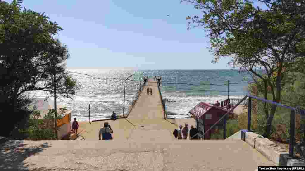 Восточный Крым – море в районе села Приморское