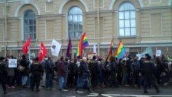 Марш против ненависти в Петербурге Марш против ненависти в Петербурге