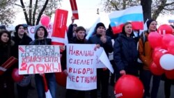 Navalny Supporters Protest Across Russia Navalny Supporters Protest Across Russia