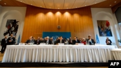 Открытие конференции по Сирии в Монтрё, Швейцария, 22 января 2014 г.