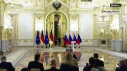 Меркель – Путину: «Аннексия Крыма является нарушением территориальной целостности Украины» (видео) Меркель – Путину: «Аннексия Крыма является нарушением территориальной целостности Украины» (видео)