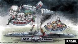 Политическая карикатура. Автор: Алексей Кустовский