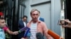 Журналист Иван Голунов после освобождения из-под домашнего ареста, вторник, 11 июня