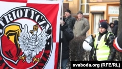 Марш националистов в одном из польских городов