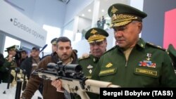 Сергей Шойгу и Дмитрий Булгаков