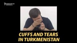 In Cuffs And In Tears: Turkmen President Shames Minister For Alleged Corruption In Cuffs And In Tears: Turkmen President Shames Minister For Alleged Corruption