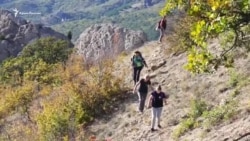 Буйство красок на горном хребте Чалки близ Судака (видео) Буйство красок на горном хребте Чалки близ Судака (видео)
