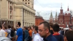 Акция в поддержку Навального в Москве Акция в поддержку Навального в Москве