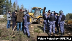 Росгвардия в парке "Каменный бор"